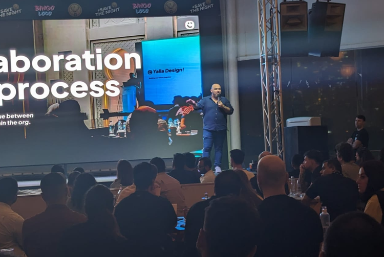 Speaking on collaboration and process